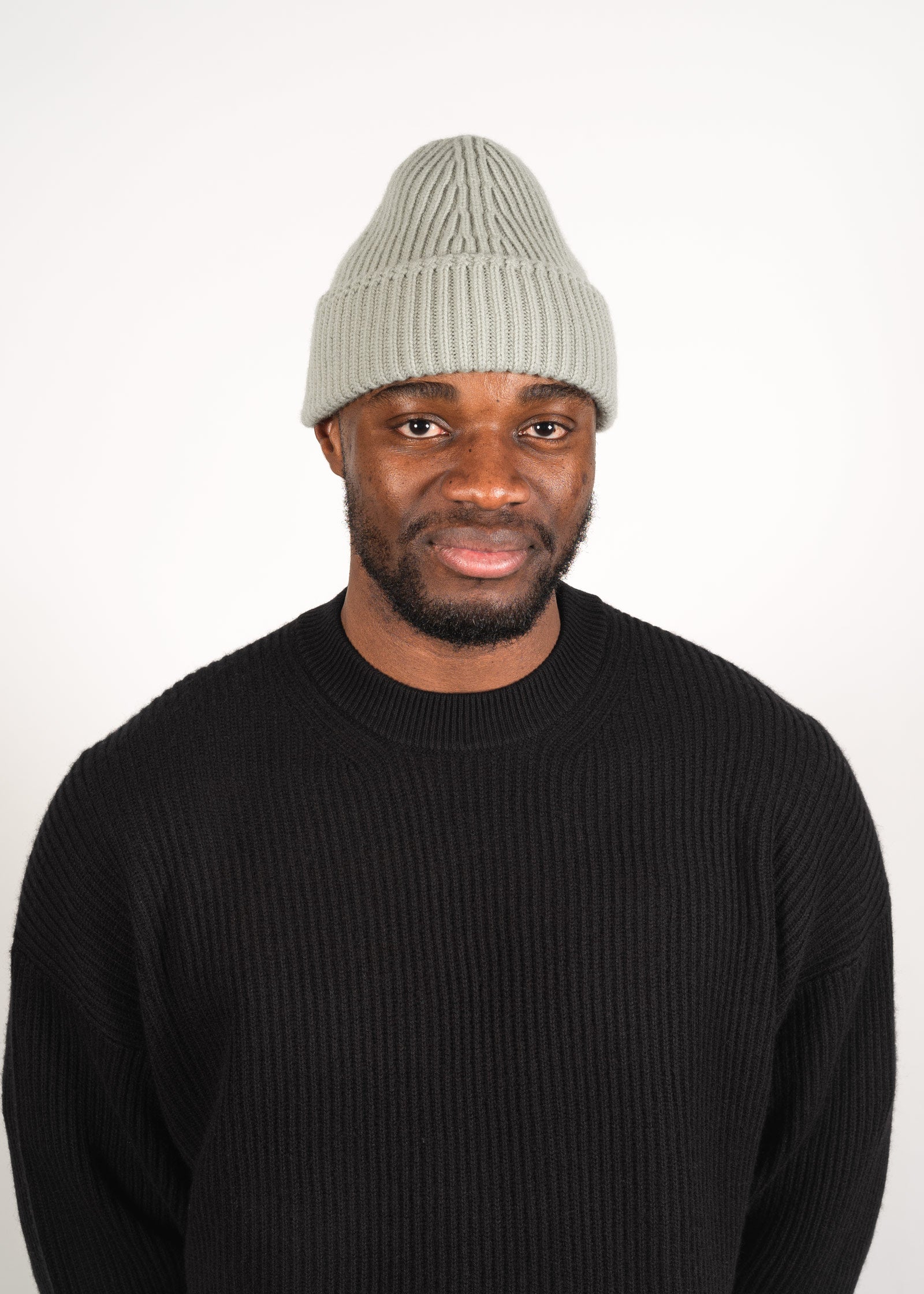 Yacaia Y-0004 Cashmere Blend Beanie - Sage | Headwear