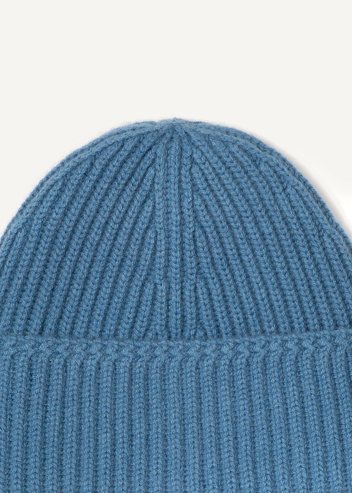 Y-0004 Merino/Cashmere Beanie - Slate , Yacaia_Y-0004_Slate_Flatlay_Zoom