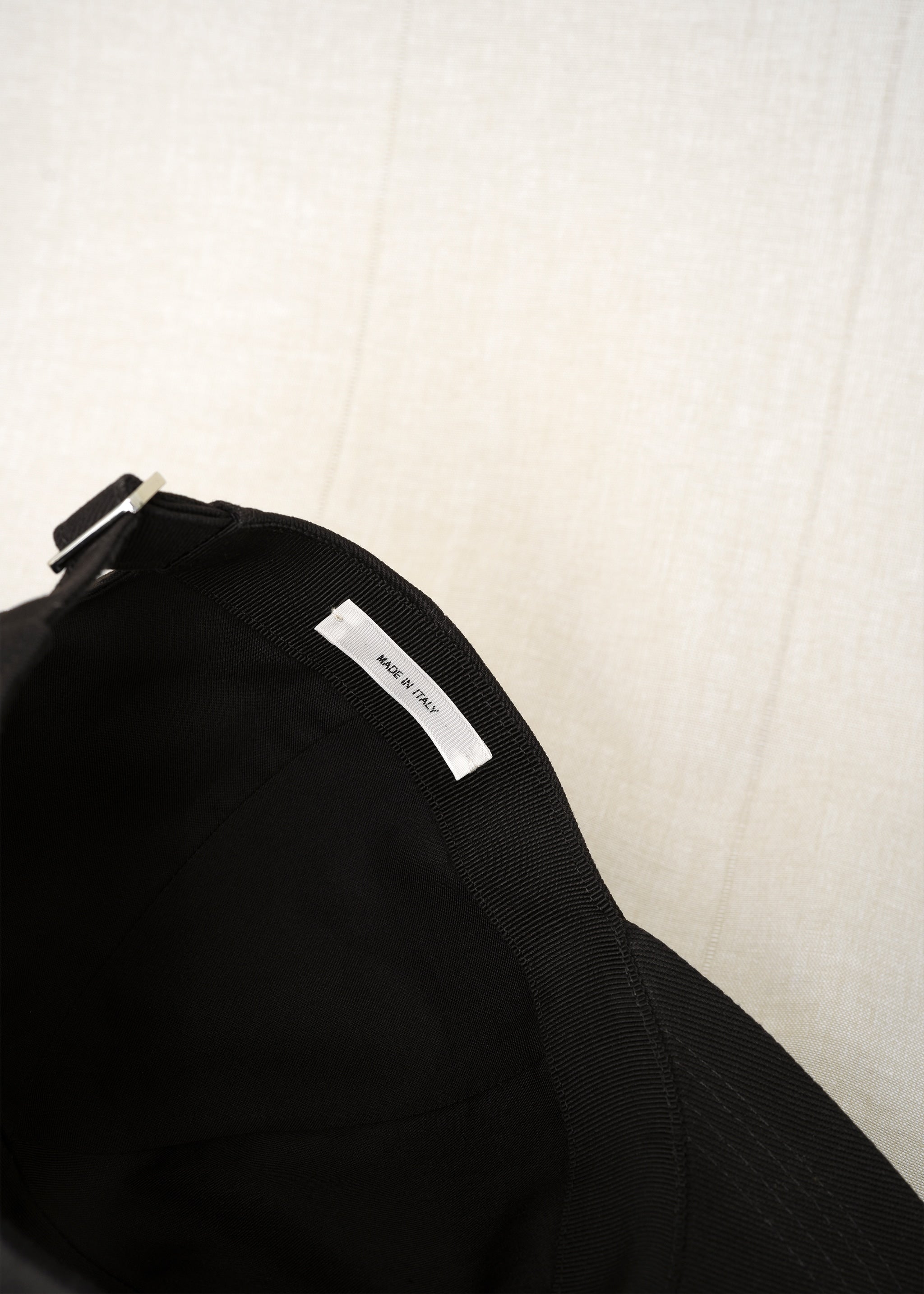Yacaia Y-0001 Baseball Cap - Black (Cotton twill) | Headwear