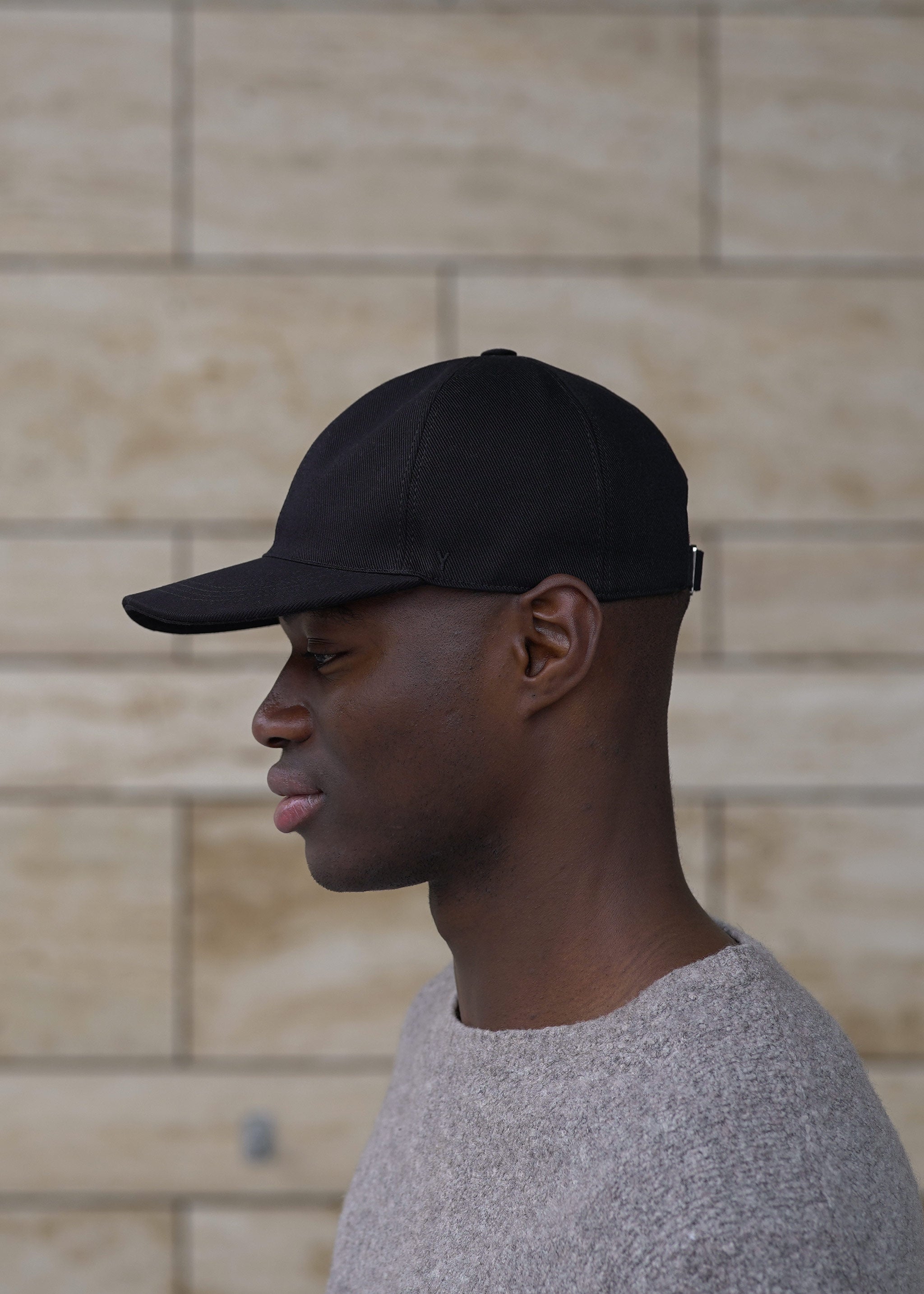 Yacaia Y-0001 Baseball Cap - Black (Cotton twill) | Headwear