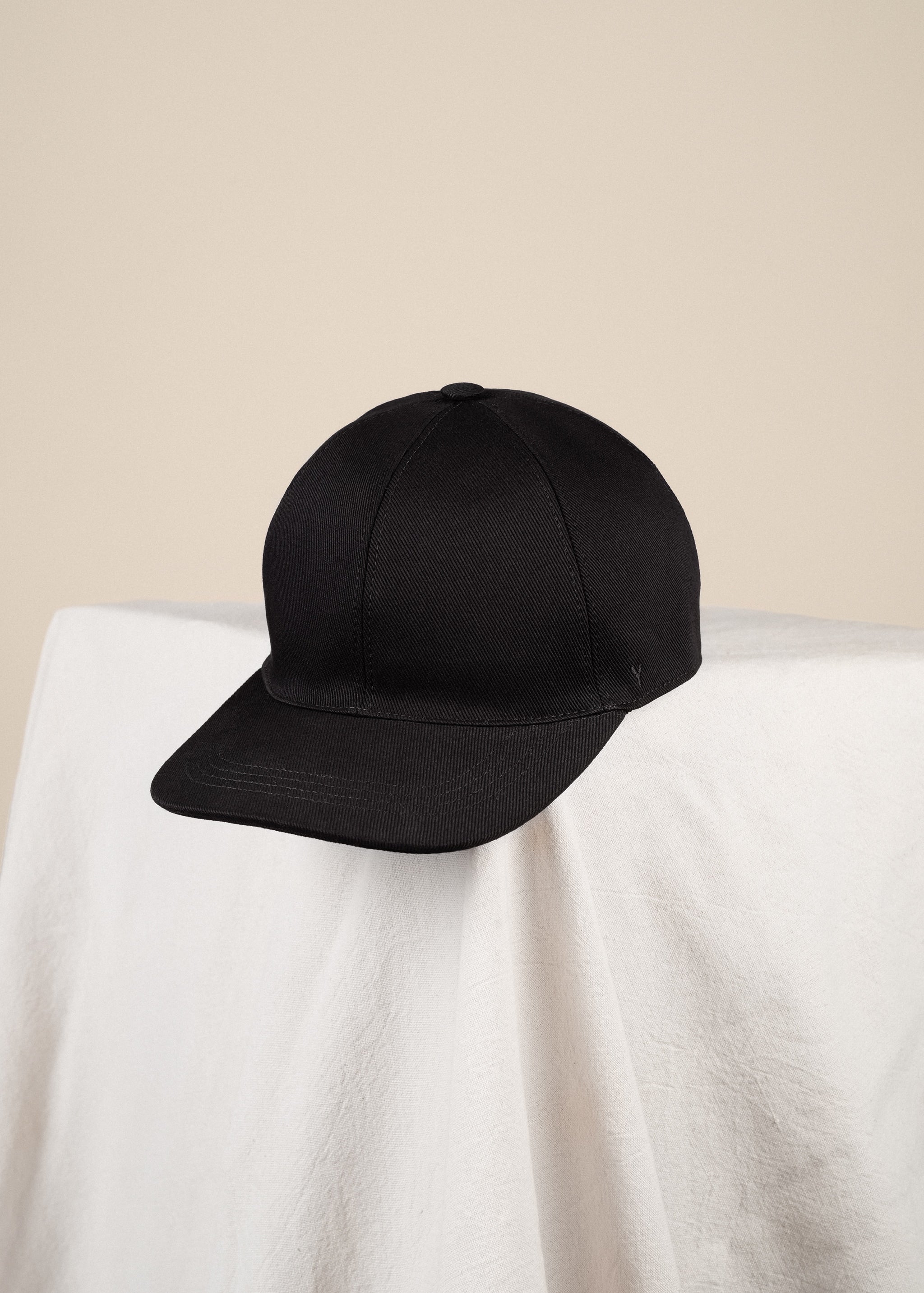 Yacaia Y-0001 Baseball Cap - Black (Cotton twill) | Headwear