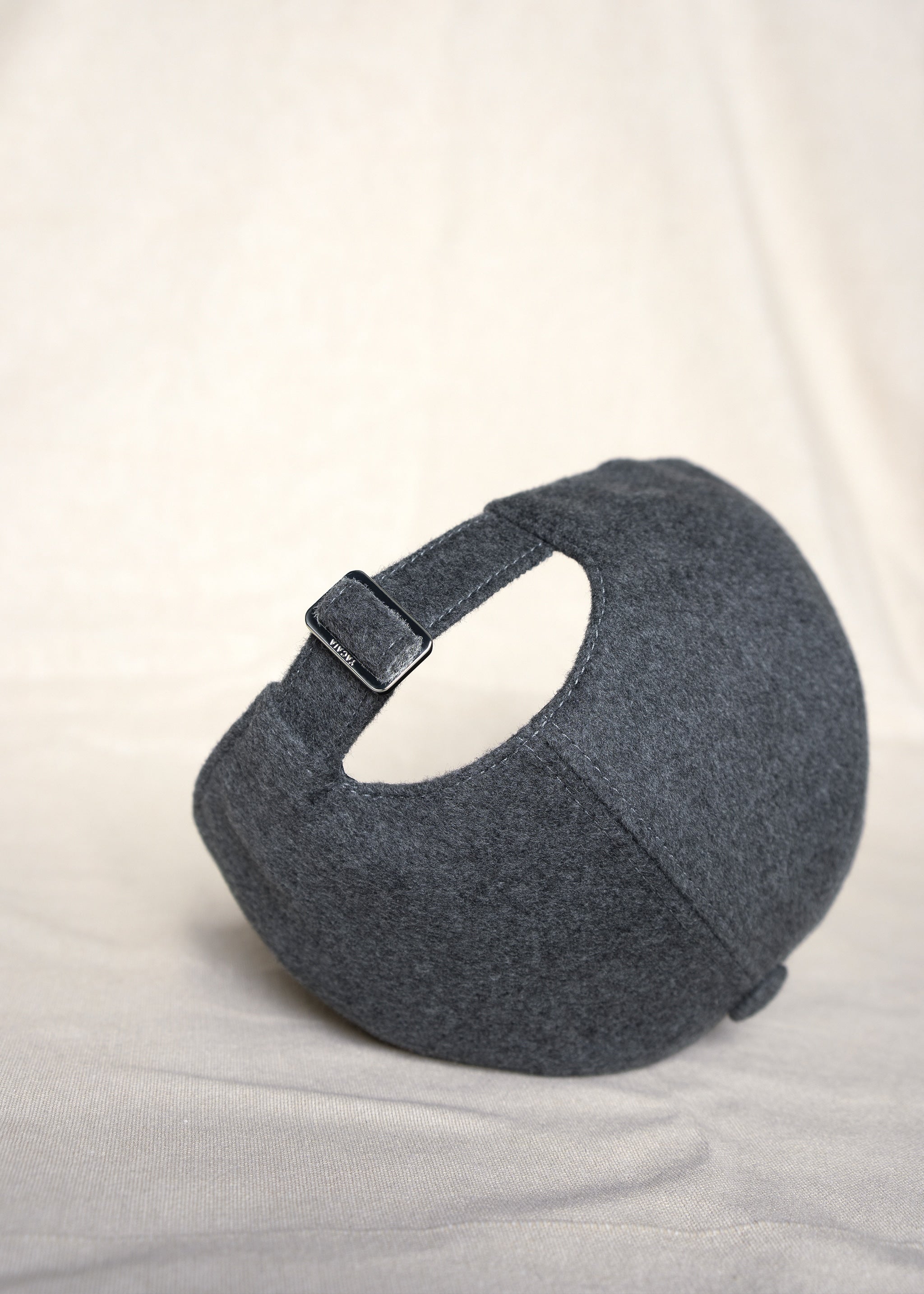 Yacaia Y-0001 Baseball Cap - Grey (100% cashmere) | Headwear