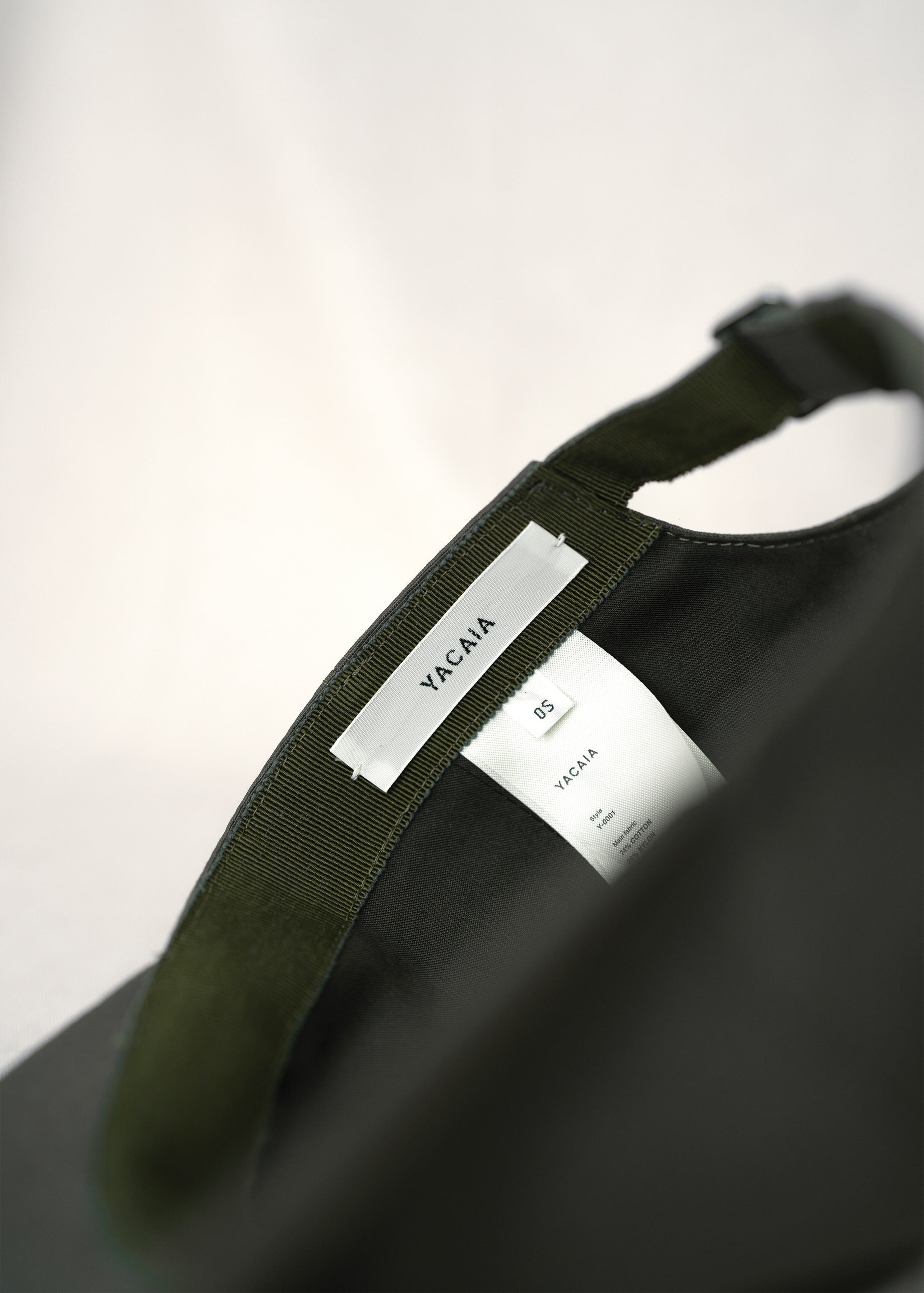 Yacaia Y-0001 Baseball Cap - Olive (Cotton blend) | Headwear