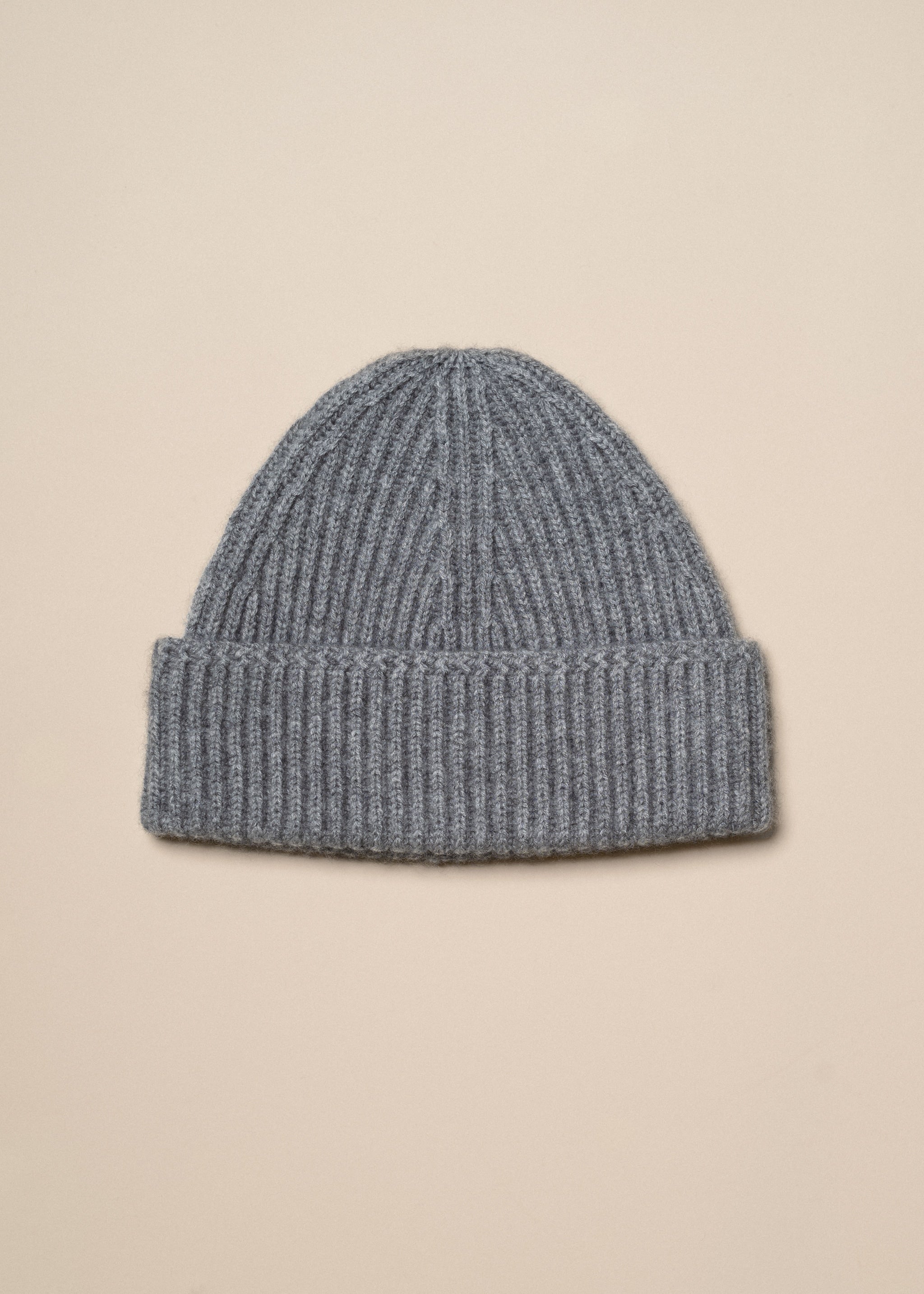 Yacaia Y-0004 Cashmere Blend Beanie - Grey