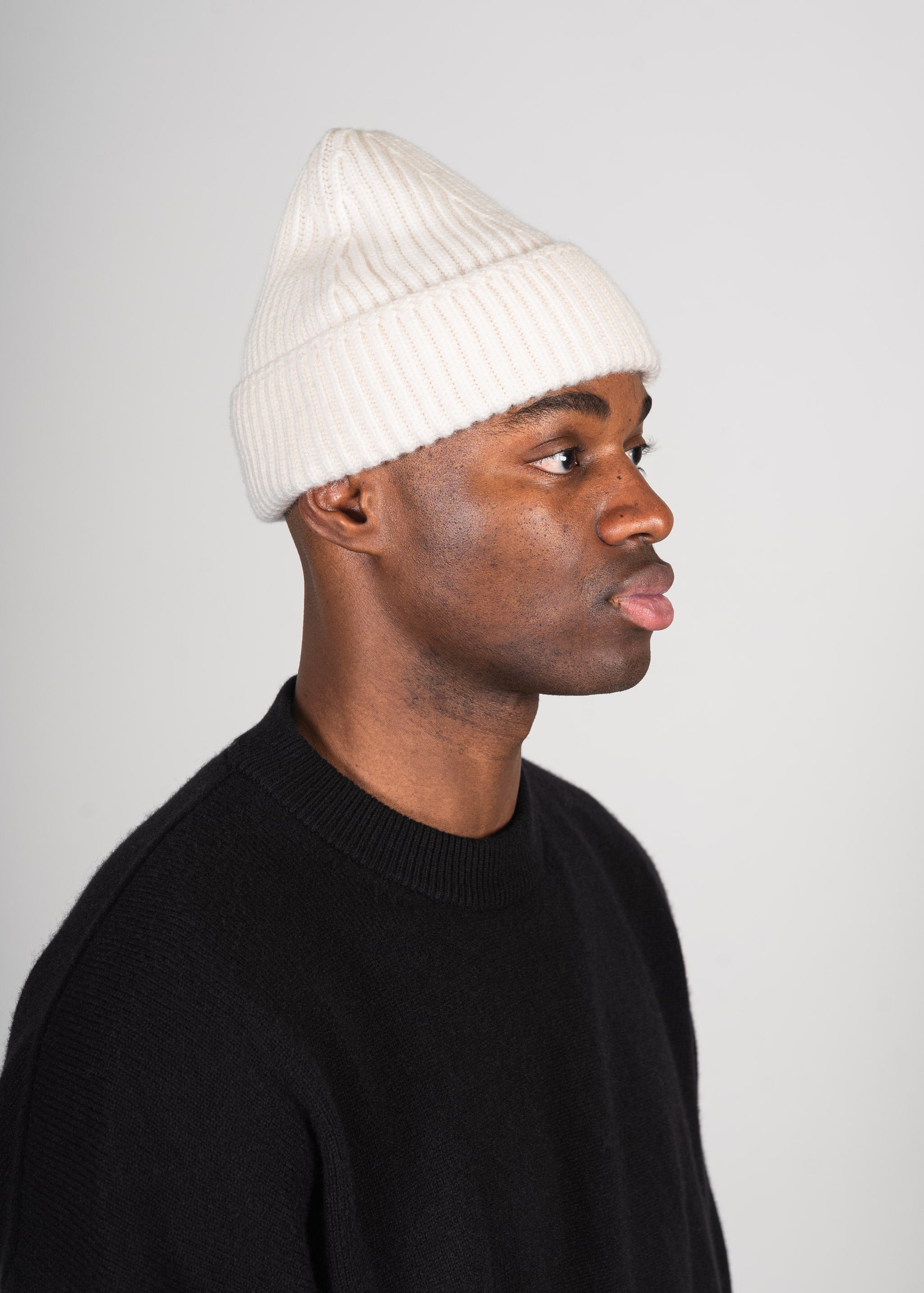 Yacaia Y-0004 Cashmere Blend Beanie - Cloud | Headwear