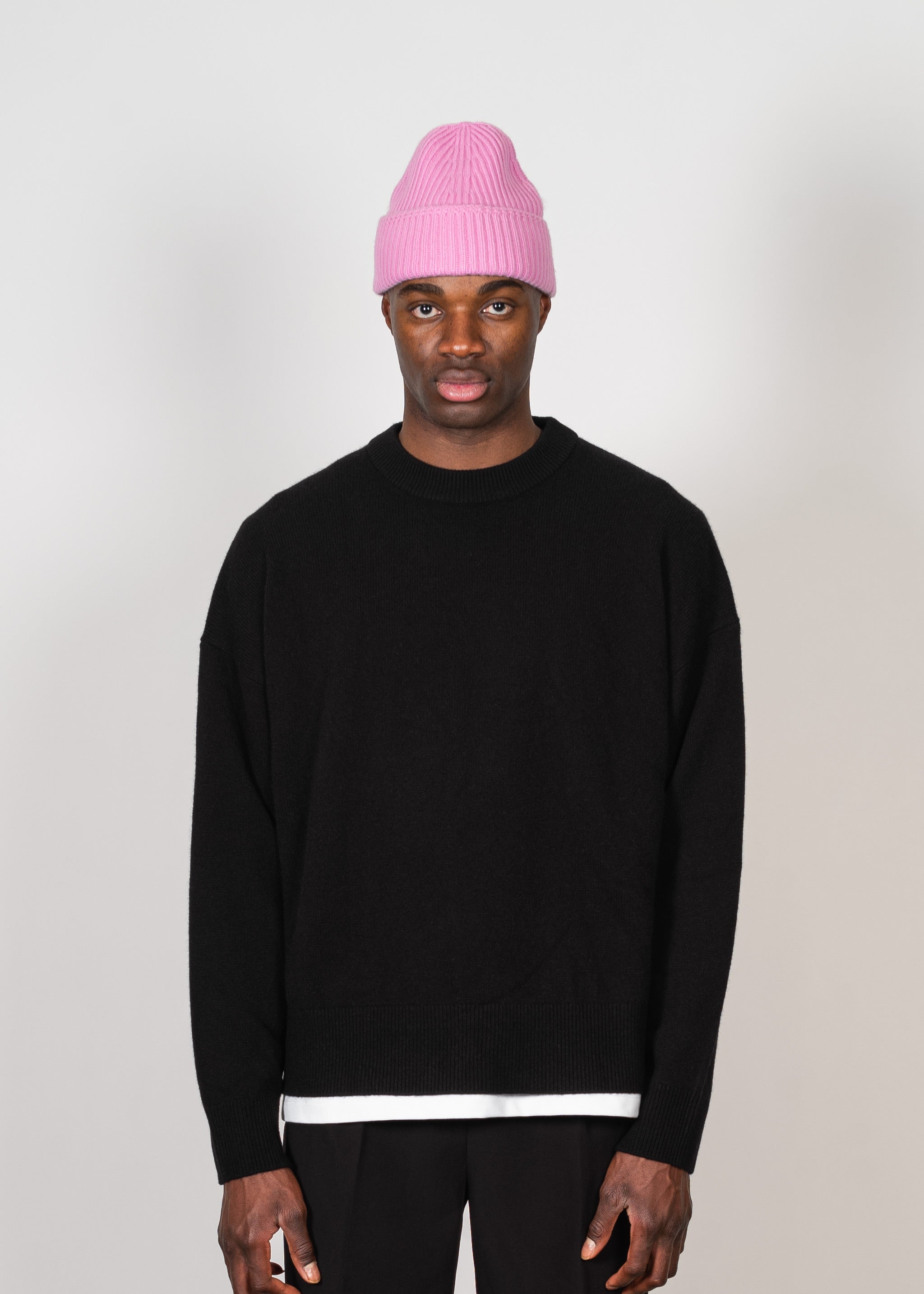 Yacaia Y-0004 Cashmere Blend Beanie - Pink | Headwear
