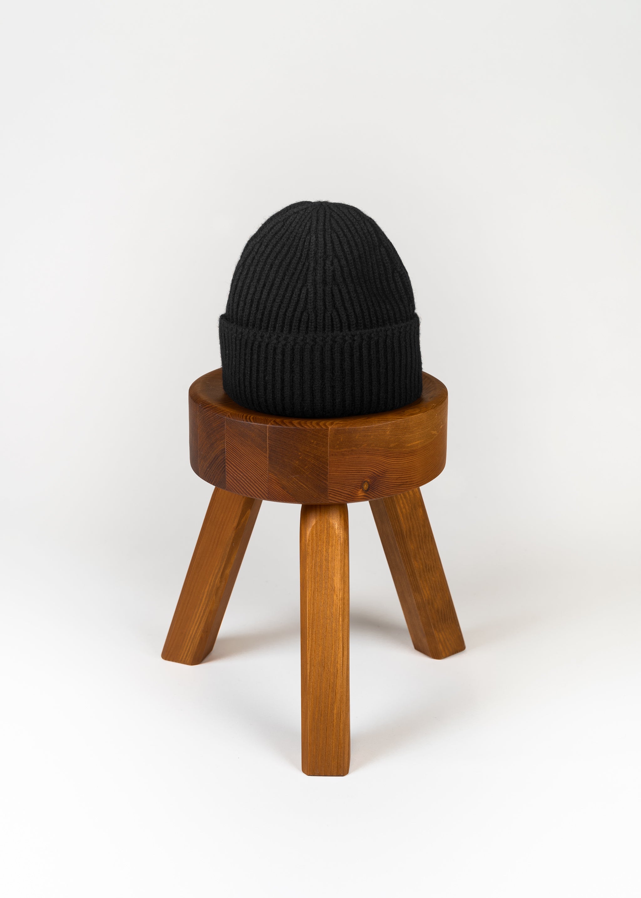 Yacaia Y-0004 Cashmere Blend Beanie - Black | Headwear