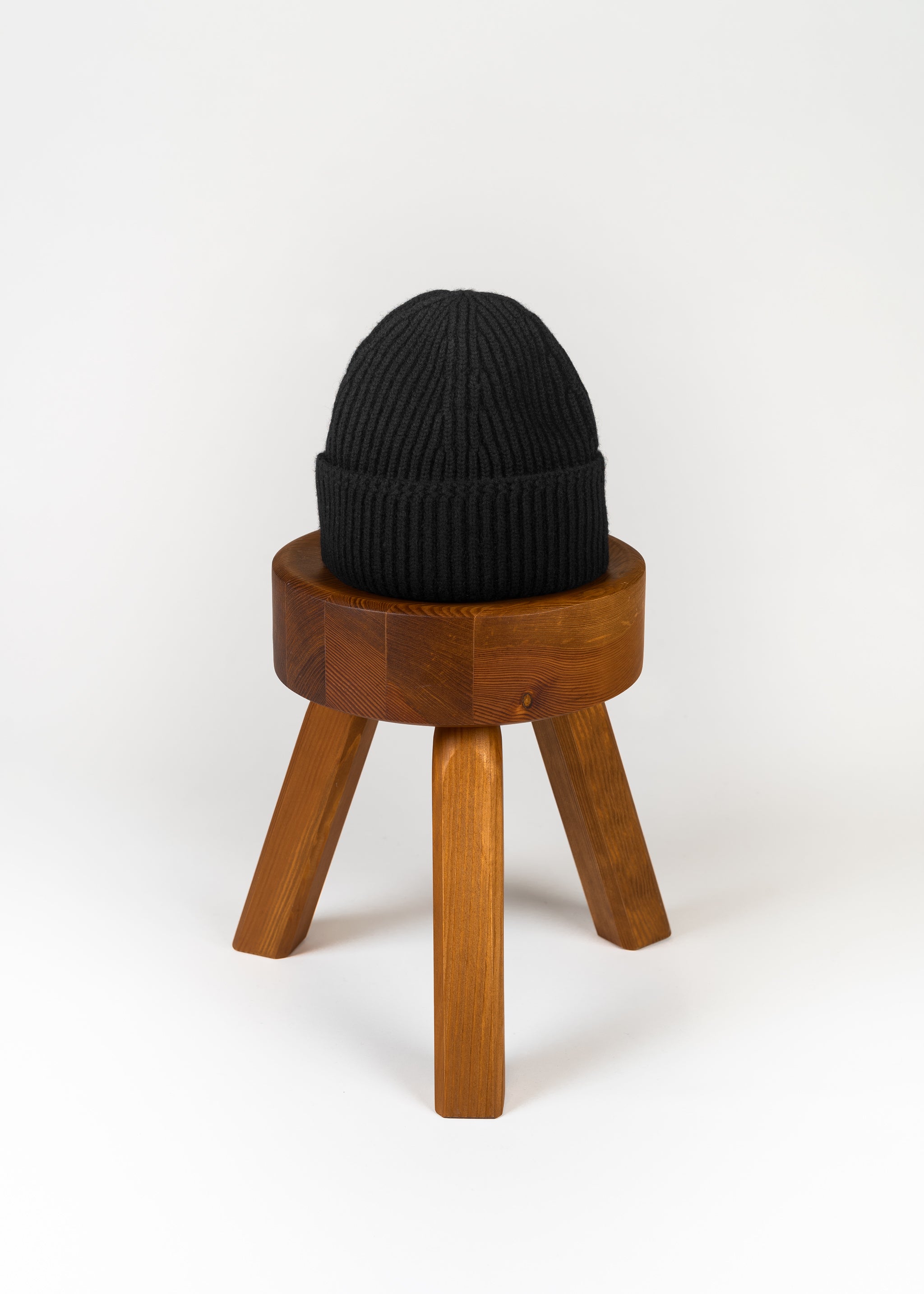 Yacaia Y-0004 Cashmere Blend Beanie - Black