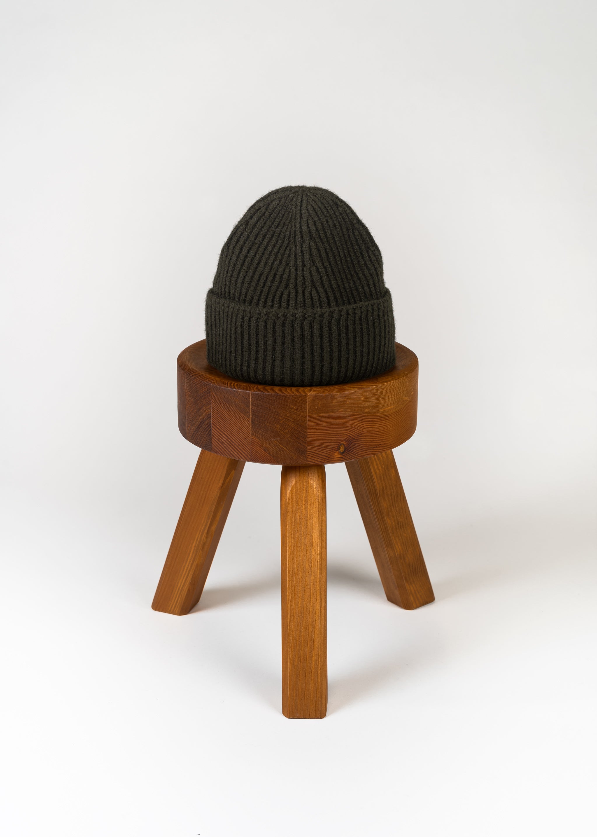 Yacaia Y-0004 Cashmere Blend Beanie - Dark Green | Headwear