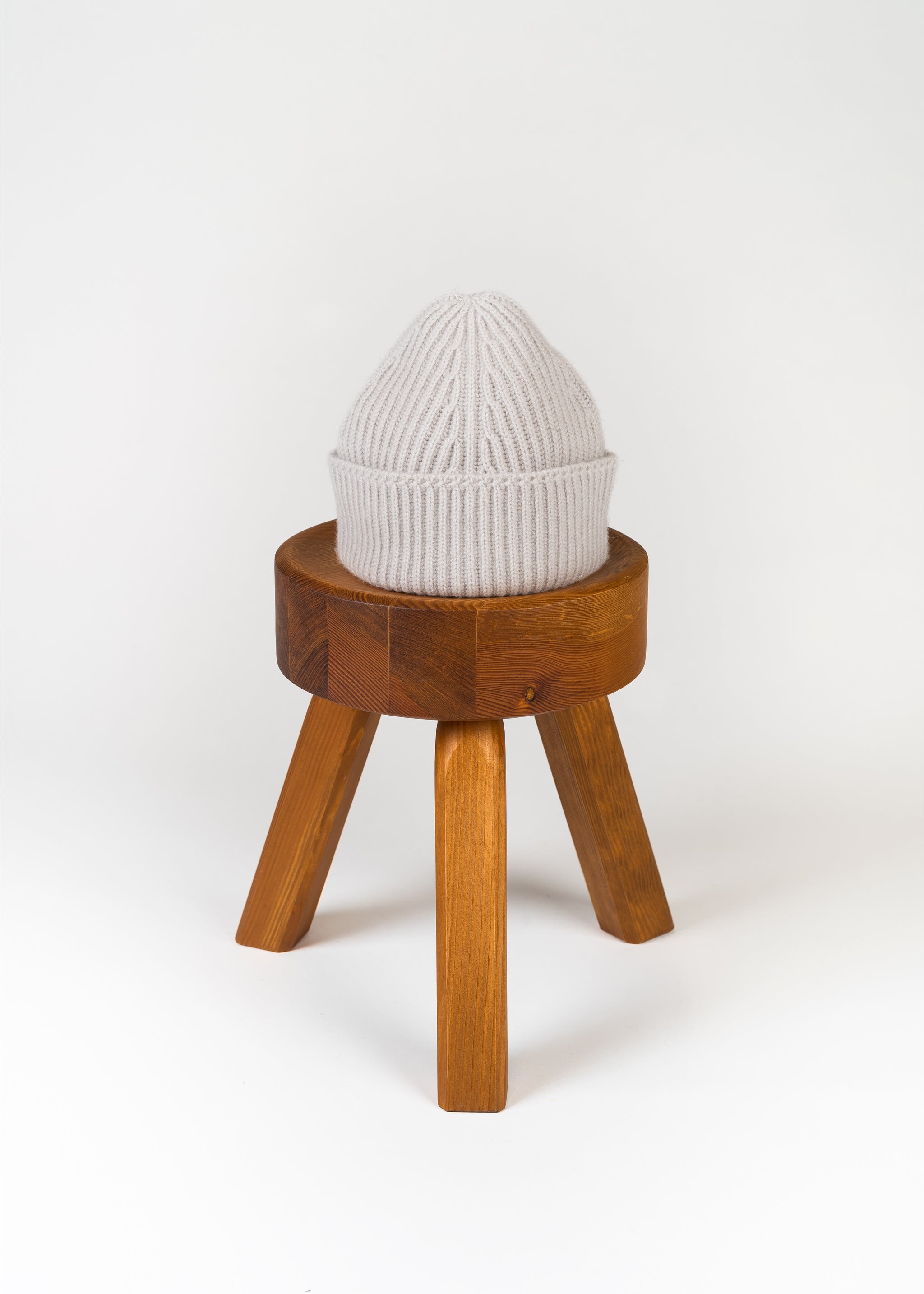 Yacaia Y-0004 Cashmere Blend Beanie - Light Beige | Headwear