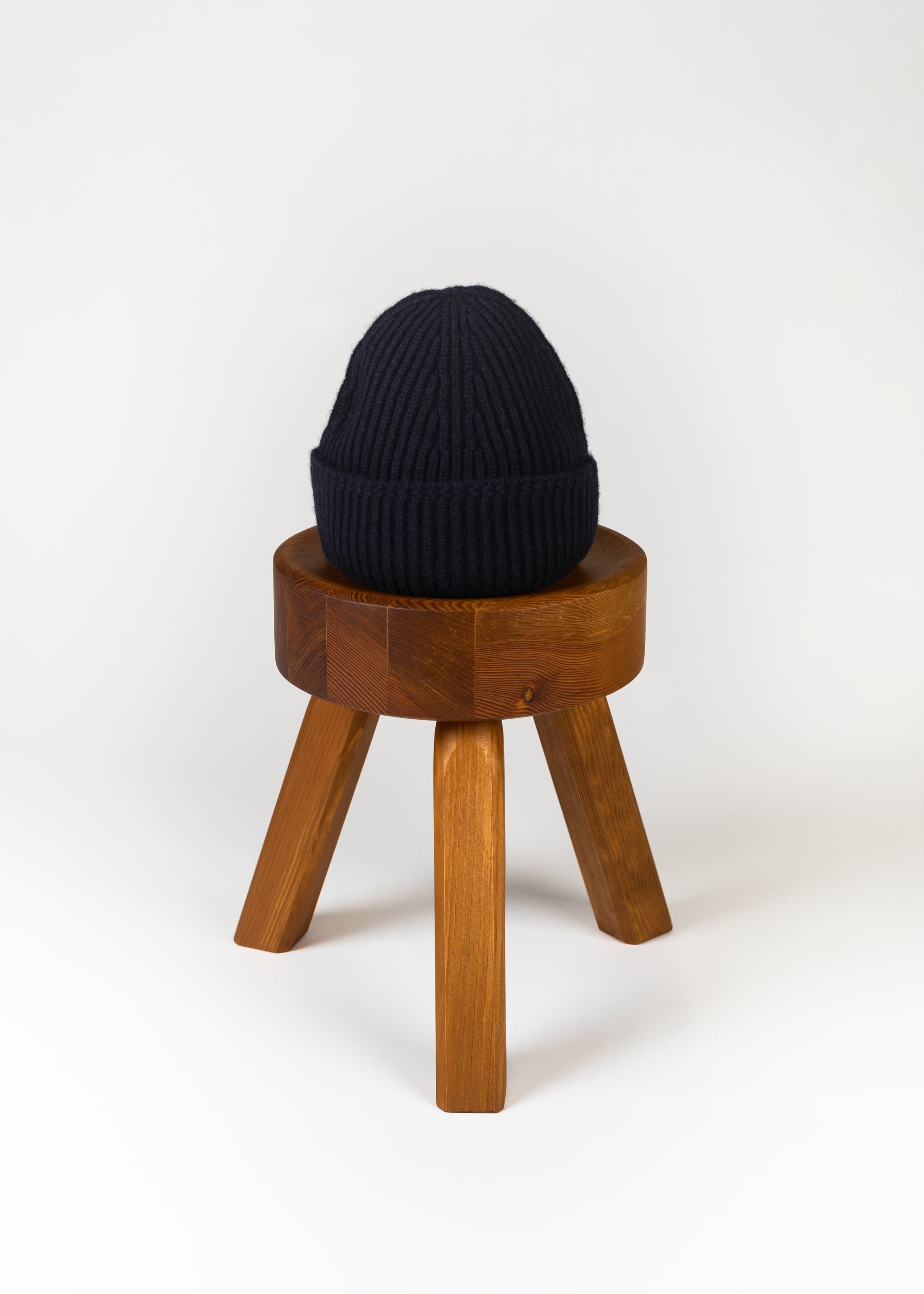 Yacaia Y-0004 Cashmere Blend Beanie - Navy | Headwear