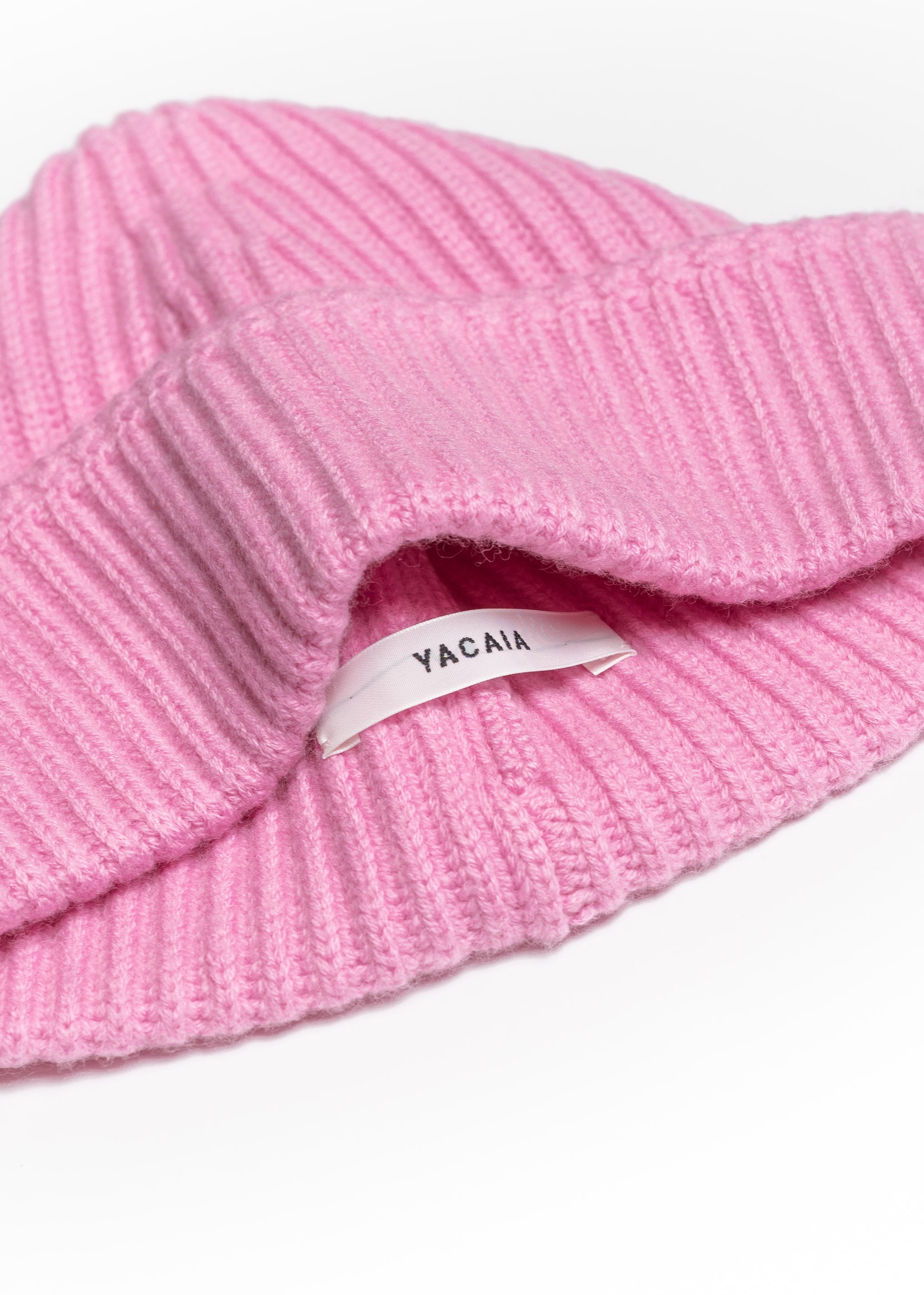 Yacaia Y-0004 Cashmere Blend Beanie - Pink | Headwear