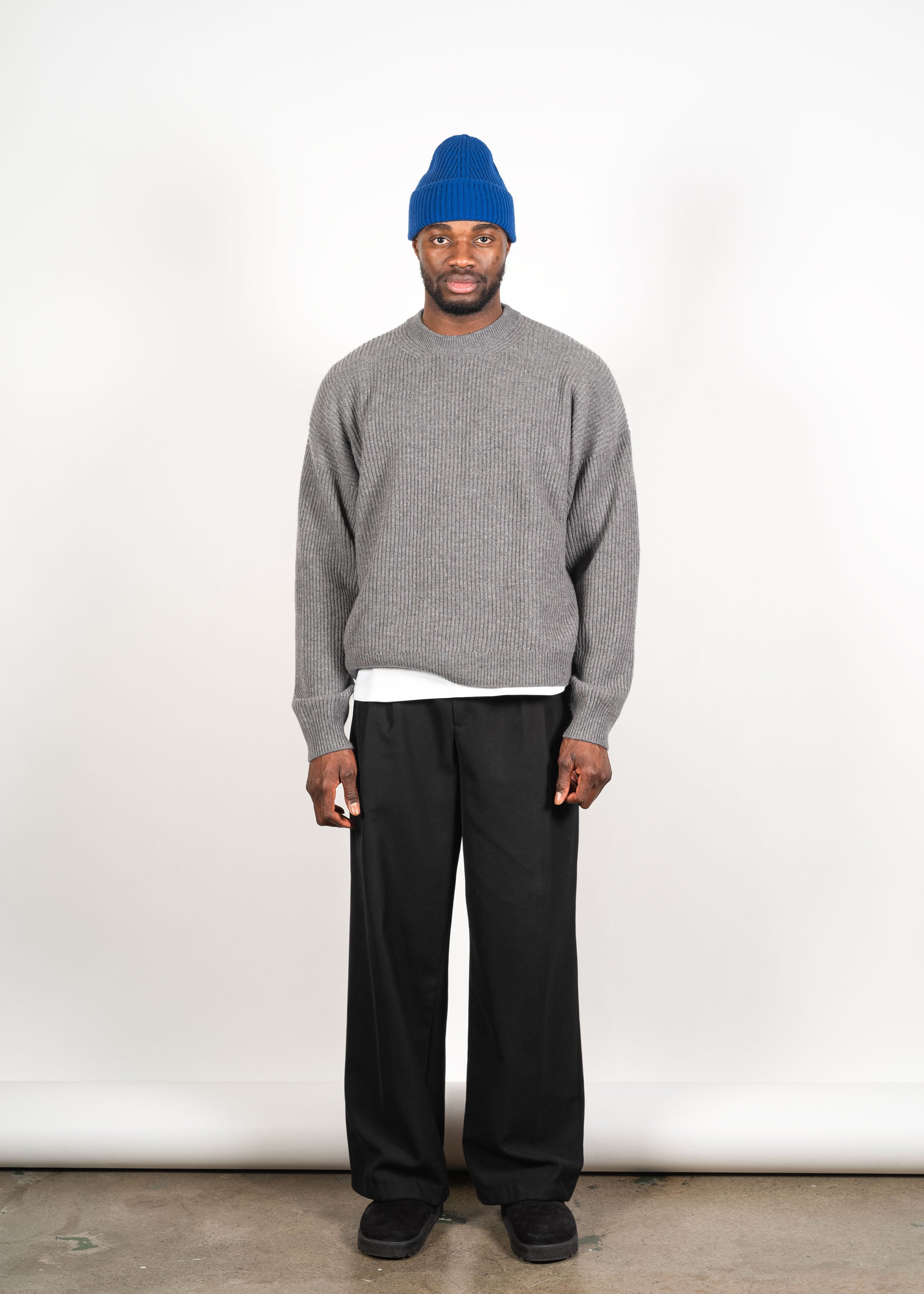 Yacaia Y-0004 Cashmere Blend Beanie - Royal | Headwear