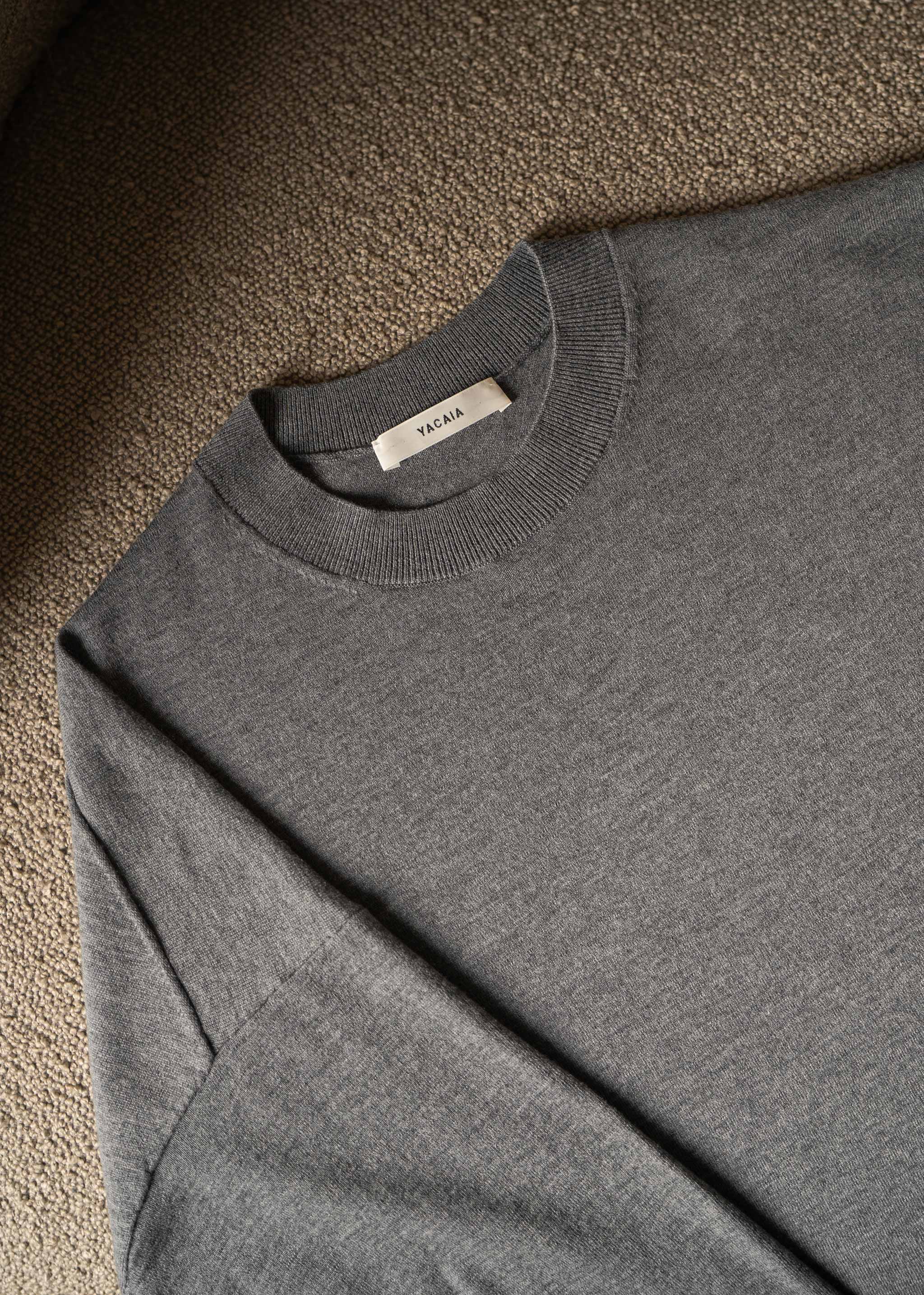 Y-0010 Oversized Superfine Sweater - Grey