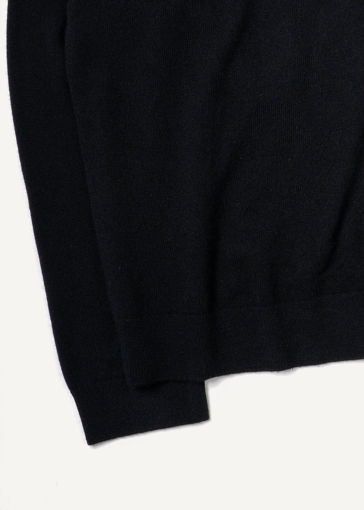 Y-0017 Oversized Merino/Cashmere Cardigan - Black , Yacaia-Y-0017-Black-Flatlay-01