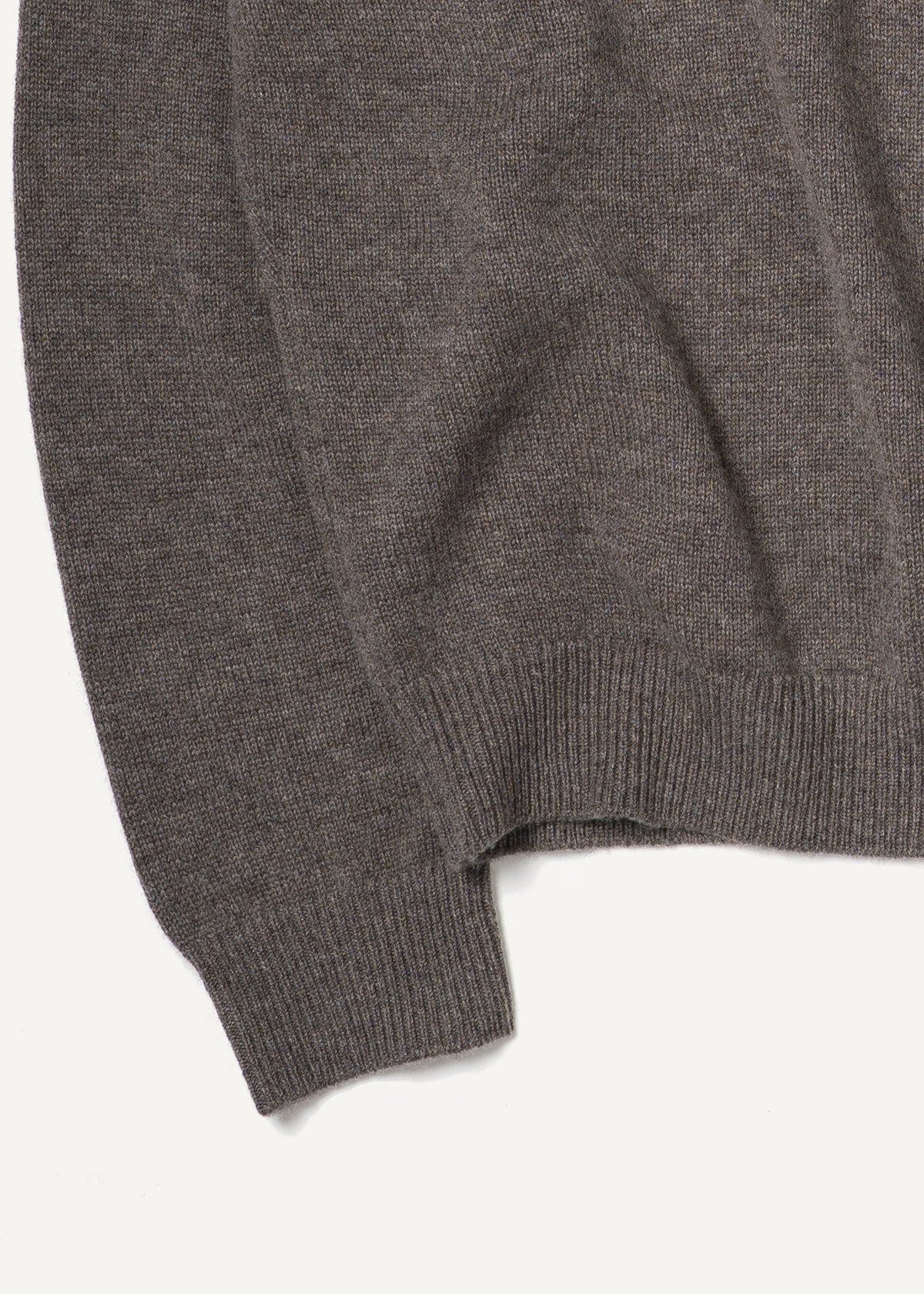 Y-0024 Oversized Merino/Cashmere Polo - Dark Brown , Yacaia-Y-0024-Dark-Brown-Flatlay-01_b207fcc8-a0fe-46d7-b598-181631f5acf3