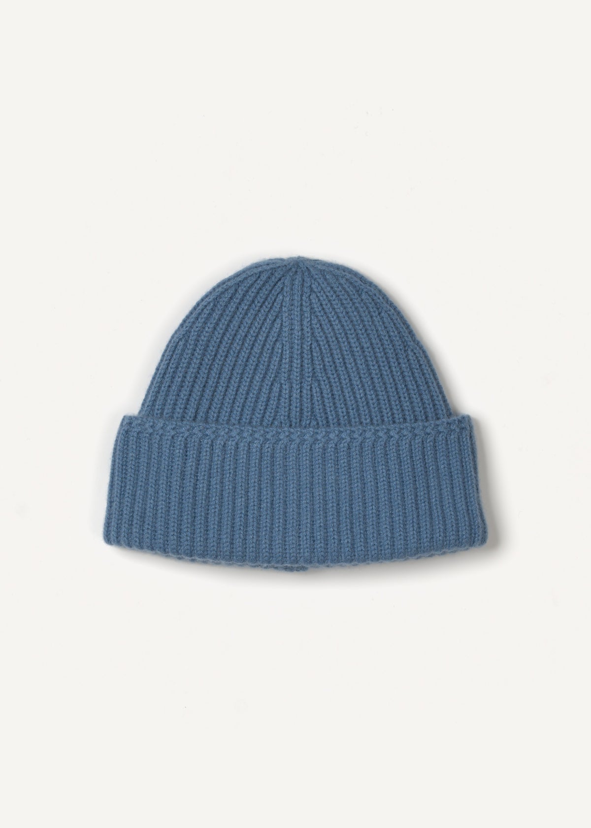 Y-0004 Merino/Cashmere Beanie - Slate , Yacaia_Y-0004_Slate_Flatlay_01