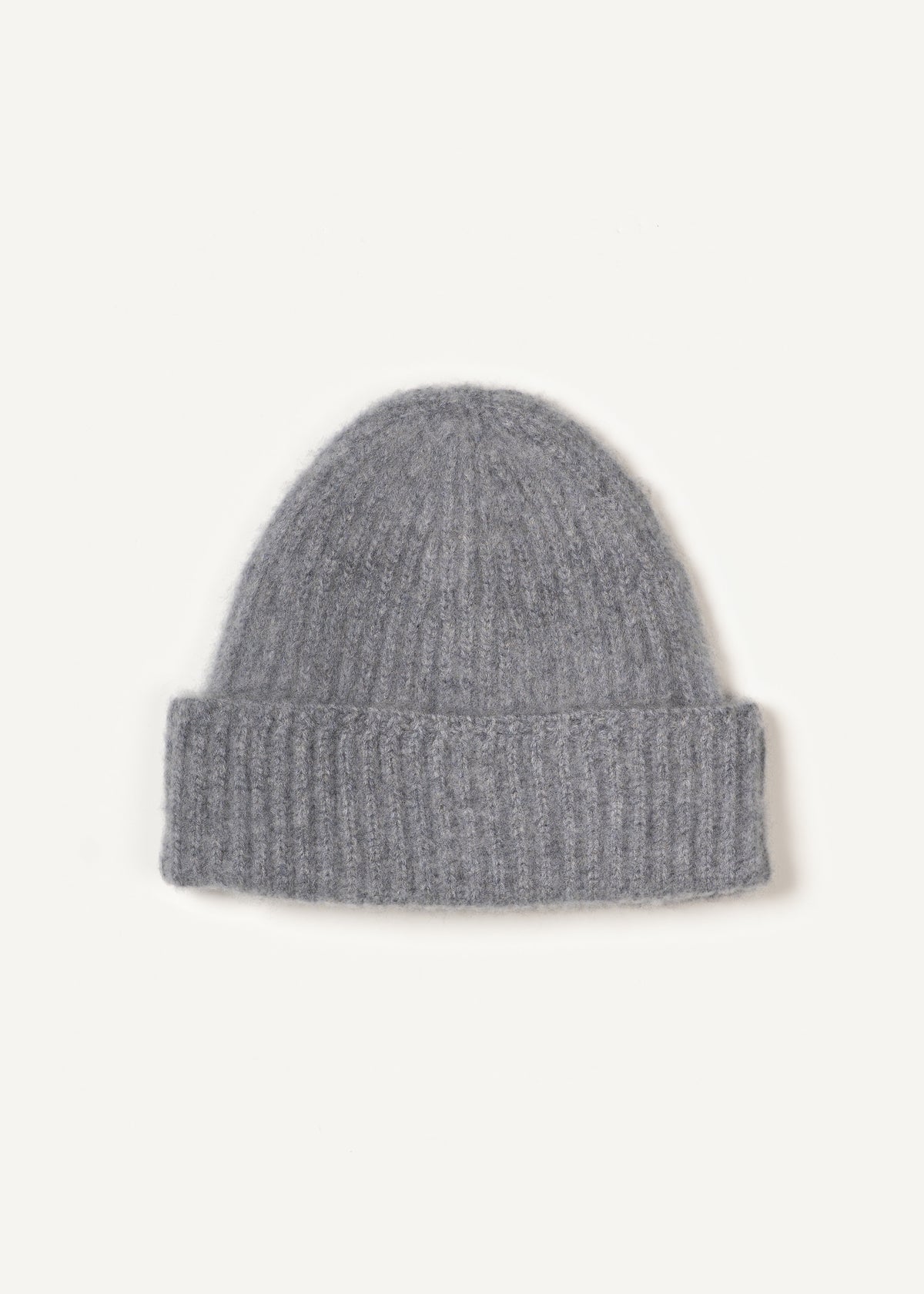 Y-0005 Brushed Cashmere Beanie - Grey , Yacaia_Y-0005_Grey_Brushed_Flatlay_01_0338ac93-14d8-48f6-8099-356547316051