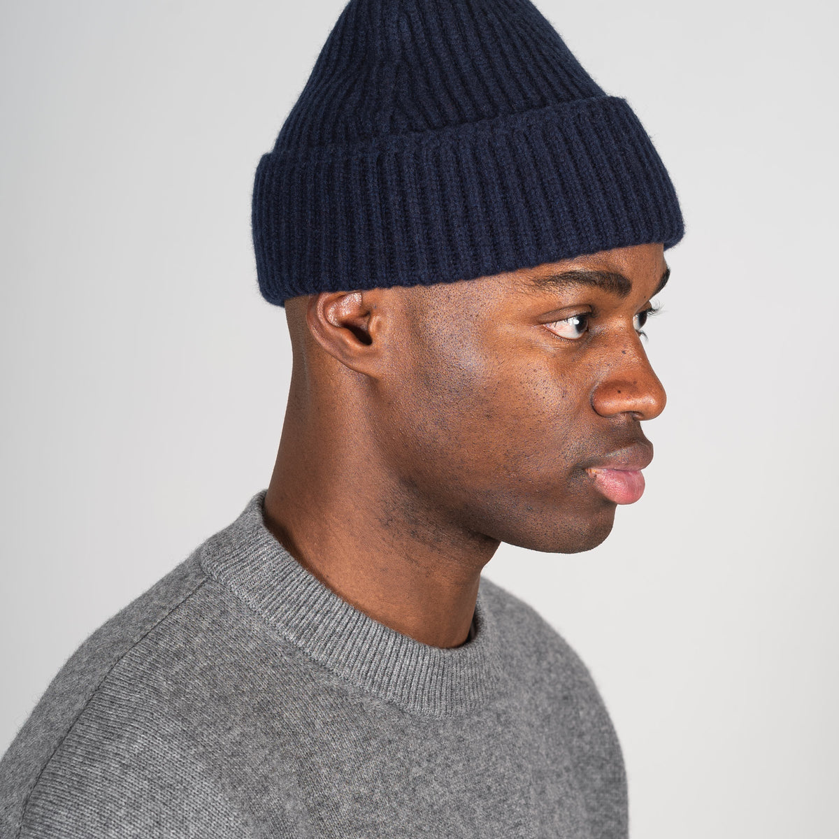 NAVY CASHMERE UNISEX BEANIE NWT $_57.JPG?set_id=8800005007 main image 4